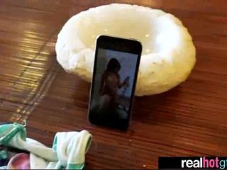 Sex Tape With Horny Sexy Real GFriend clip-25